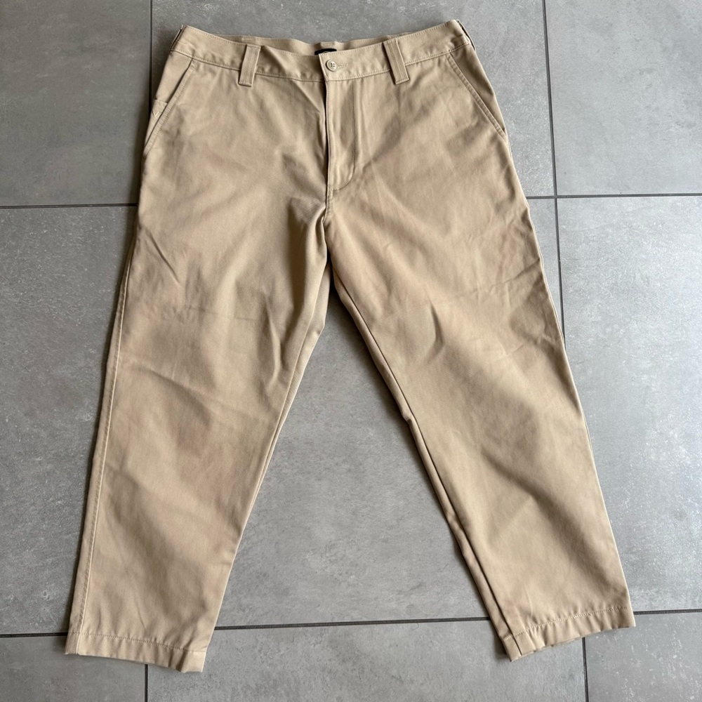 RVCA Tapered Chino Pants Khaki *Altered* (NWOT)